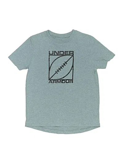Pre-owned Under Armour Kids' Short Sleeve T-shirt In Blue