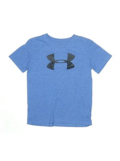 Pre-owned Under Armour Kids' Short Sleeve T-shirt In Blue