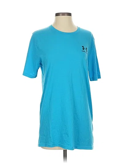 Pre-owned Under Armour Short Sleeve T-shirt In Blue