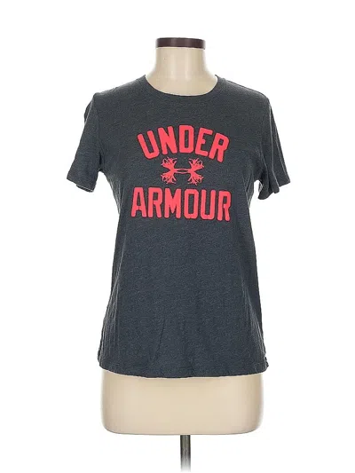 Pre-owned Under Armour Short Sleeve T-shirt In Gray