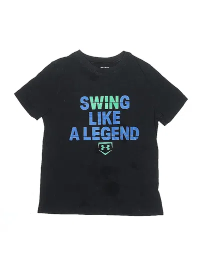 Pre-owned Under Armour Kids' Short Sleeve T-shirt In Gray