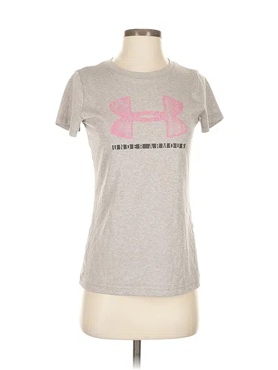 Pre-owned Under Armour Short Sleeve T-shirt In Gray