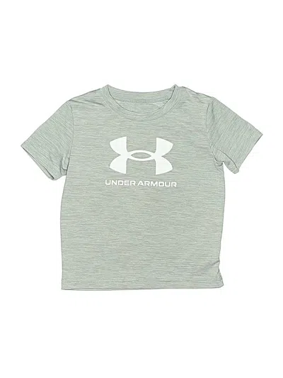 Pre-owned Under Armour Kids' Short Sleeve T-shirt In Gray