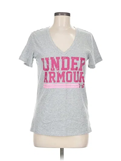 Pre-owned Under Armour Short Sleeve T-shirt In Gray