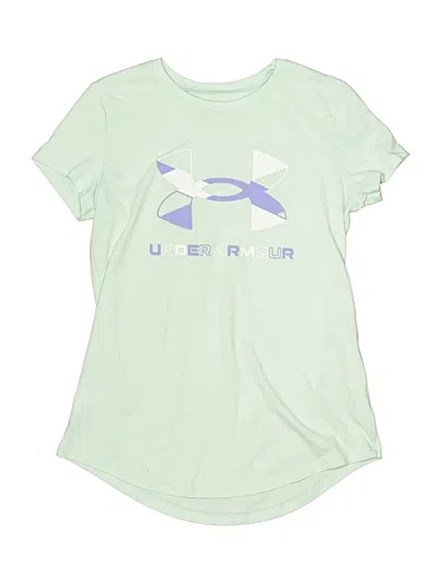Pre-owned Under Armour Kids' Short Sleeve T-shirt In Green