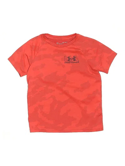 Pre-owned Under Armour Kids' Short Sleeve T-shirt In Orange