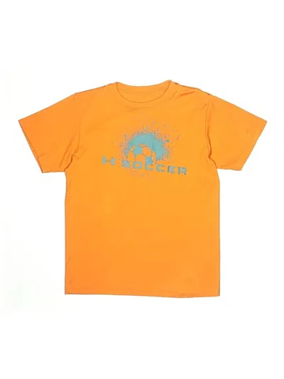 Pre-owned Under Armour Kids' Short Sleeve T-shirt In Orange