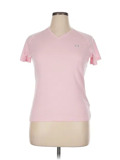 Pre-owned Under Armour Short Sleeve T-shirt In Pink