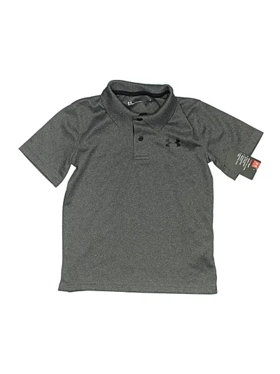 Pre-owned Under Armour Kids' Short Sleeve Top Gray Tops