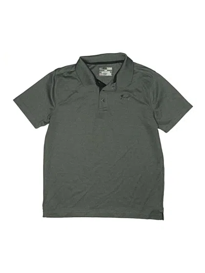 Pre-owned Under Armour Kids' Short Sleeve Top Gray Tops