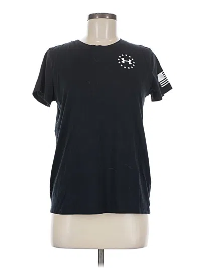 Pre-owned Under Armour Short Sleeve T-shirt In Black