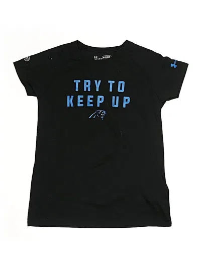 Pre-owned Under Armour Kids' Short Sleeve T-shirt In Black