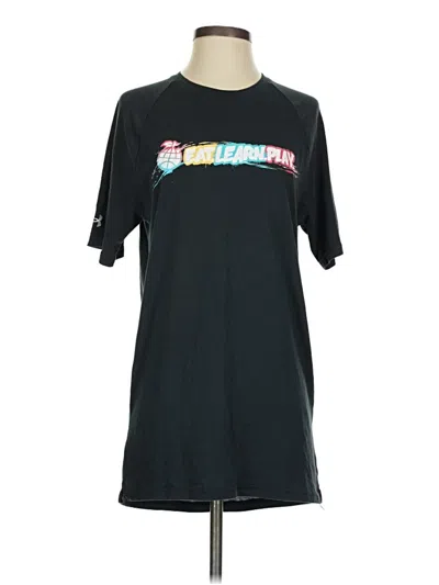 Pre-owned Under Armour Short Sleeve T-shirt In Black