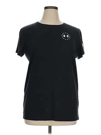 Pre-owned Under Armour Short Sleeve T-shirt In Black