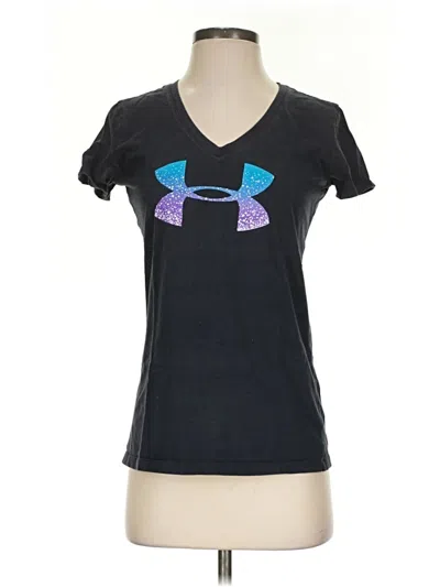 Pre-owned Under Armour Short Sleeve T-shirt In Black