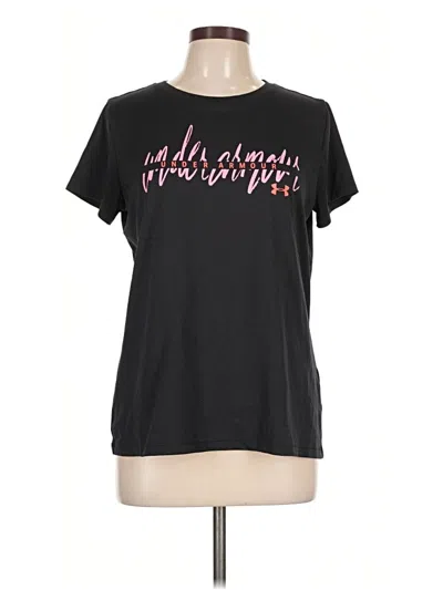 Pre-owned Under Armour Short Sleeve T-shirt In Black