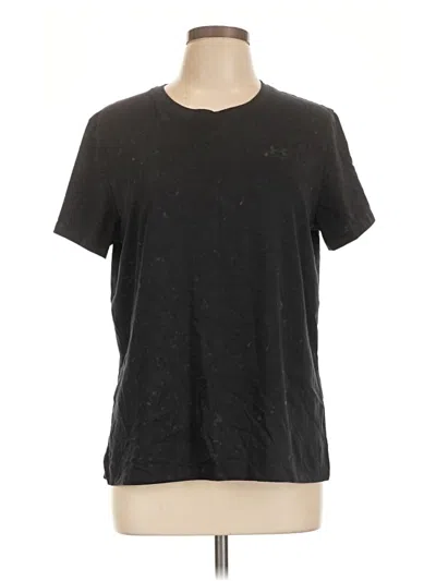 Pre-owned Under Armour Short Sleeve T-shirt In Black