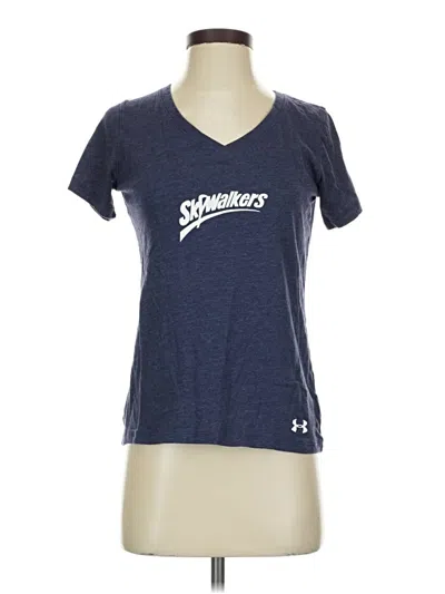 Pre-owned Under Armour Short Sleeve T-shirt In Blue