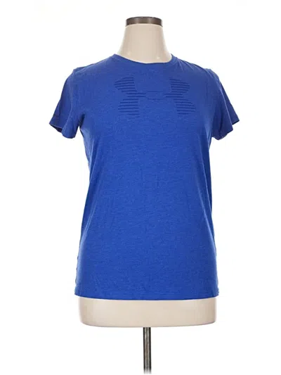 Pre-owned Under Armour Short Sleeve T-shirt In Blue