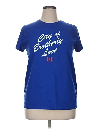 Pre-owned Under Armour Short Sleeve T-shirt In Blue