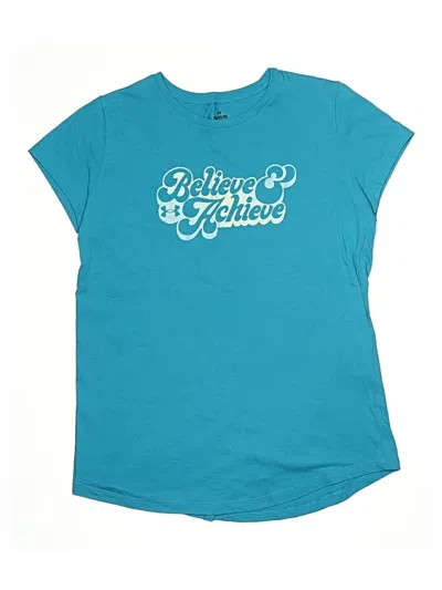 Pre-owned Under Armour Kids' Short Sleeve T-shirt In Blue