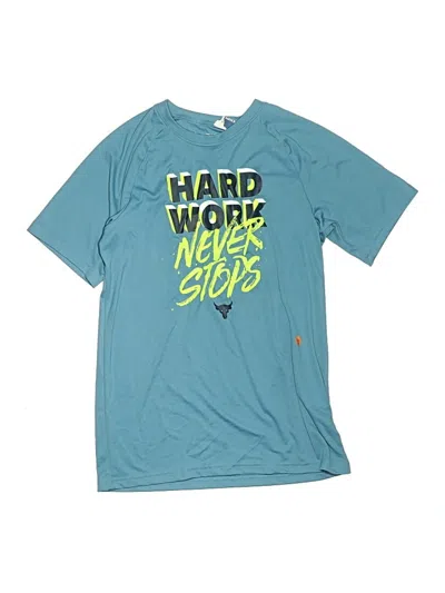 Under Armour Kids' Short Sleeve T-shirt In Blue