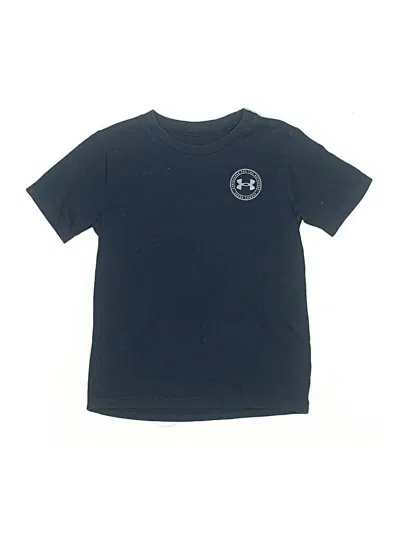 Pre-owned Under Armour Kids' Short Sleeve T-shirt In Blue