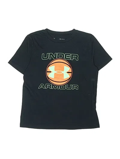 Pre-owned Under Armour Kids' Short Sleeve T-shirt In Blue