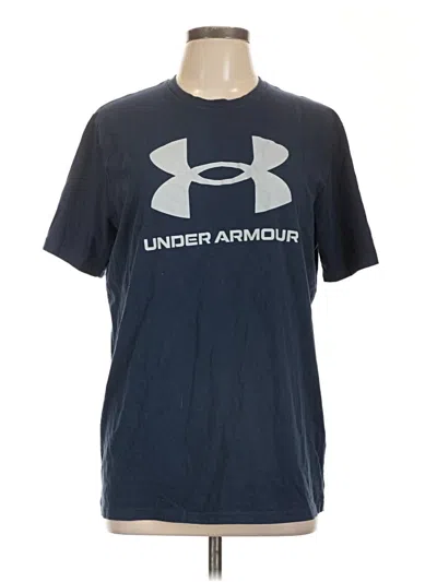 Pre-owned Under Armour Short Sleeve T-shirt In Blue