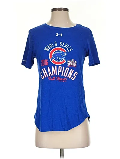 Pre-owned Under Armour Short Sleeve T-shirt In Blue