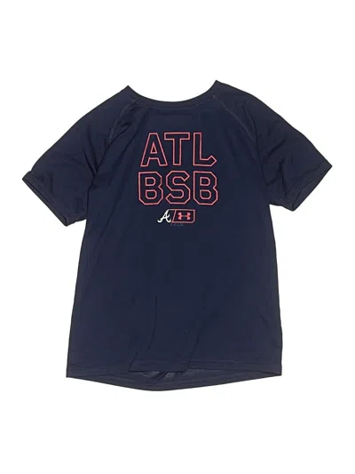 Pre-owned Under Armour Kids' Short Sleeve T-shirt In Blue