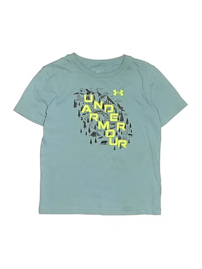 Pre-owned Under Armour Kids' Short Sleeve T-shirt In Blue