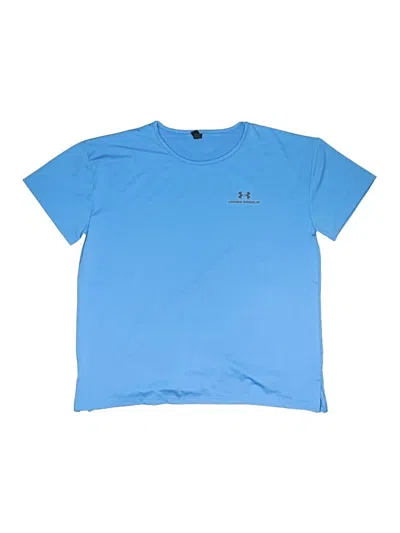 Pre-owned Under Armour Kids' Short Sleeve T-shirt In Blue