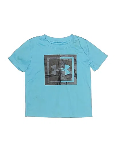 Pre-owned Under Armour Kids' Short Sleeve T-shirt In Blue