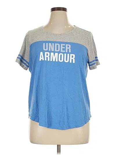 Pre-owned Under Armour Short Sleeve T-shirt In Blue