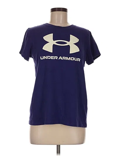 Pre-owned Under Armour Short Sleeve T-shirt In Blue