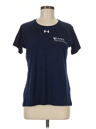 Pre-owned Under Armour Short Sleeve T-shirt In Blue