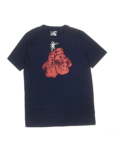 Pre-owned Under Armour Kids' Short Sleeve T-shirt In Blue