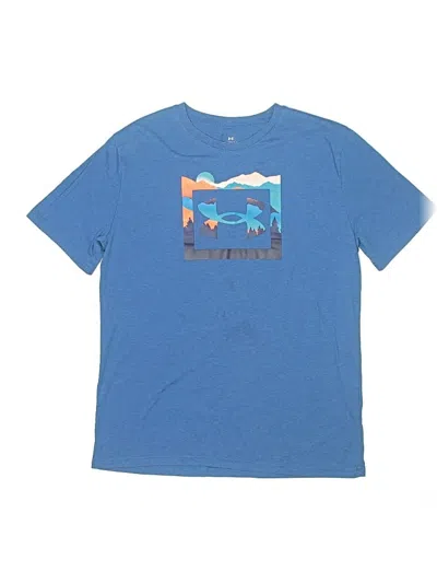 Pre-owned Under Armour Kids' Short Sleeve T-shirt In Blue