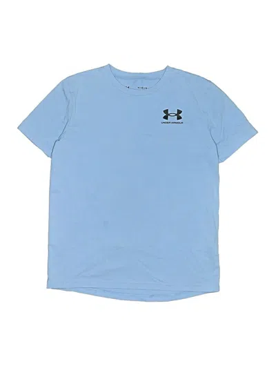 Pre-owned Under Armour Kids' Short Sleeve T-shirt In Blue