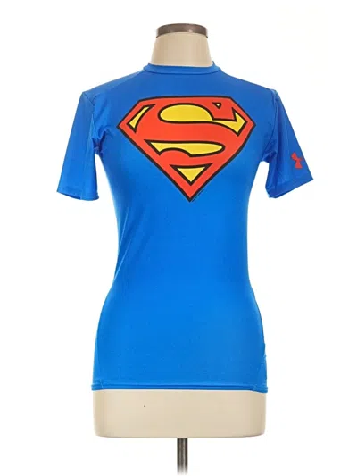 Pre-owned Under Armour Short Sleeve T-shirt In Blue