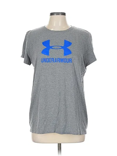 Pre-owned Under Armour Short Sleeve T-shirt In Gray