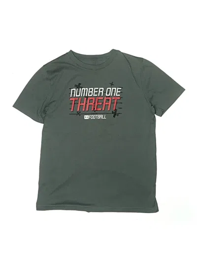 Pre-owned Under Armour Kids' Short Sleeve T-shirt In Gray