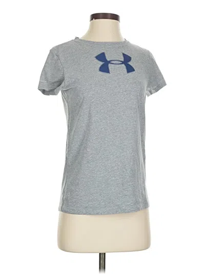 Pre-owned Under Armour Short Sleeve T-shirt In Gray