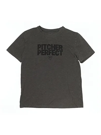 Pre-owned Under Armour Kids' Short Sleeve T-shirt In Gray