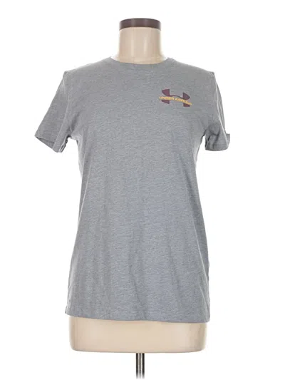 Pre-owned Under Armour Short Sleeve T-shirt In Gray