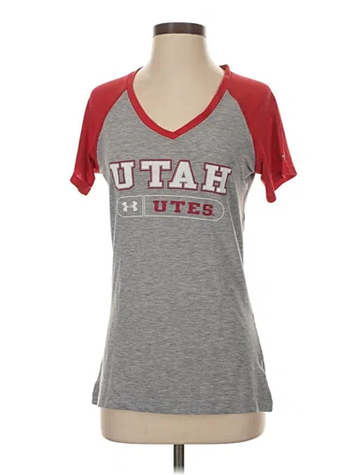 Pre-owned Under Armour Short Sleeve T-shirt In Gray