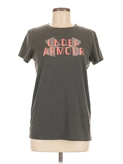 Pre-owned Under Armour Short Sleeve T-shirt In Gray