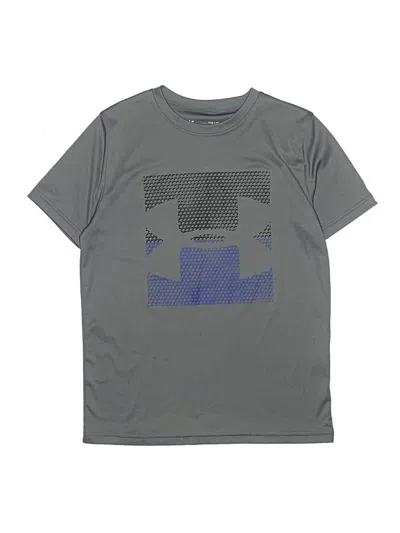 Pre-owned Under Armour Kids' Short Sleeve T-shirt In Gray