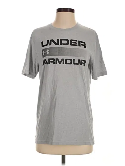 Pre-owned Under Armour Short Sleeve T-shirt In Gray